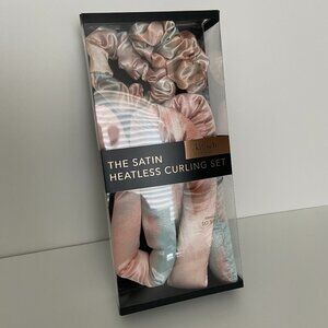 Kitsch Pink Satin Heatless Curling Set